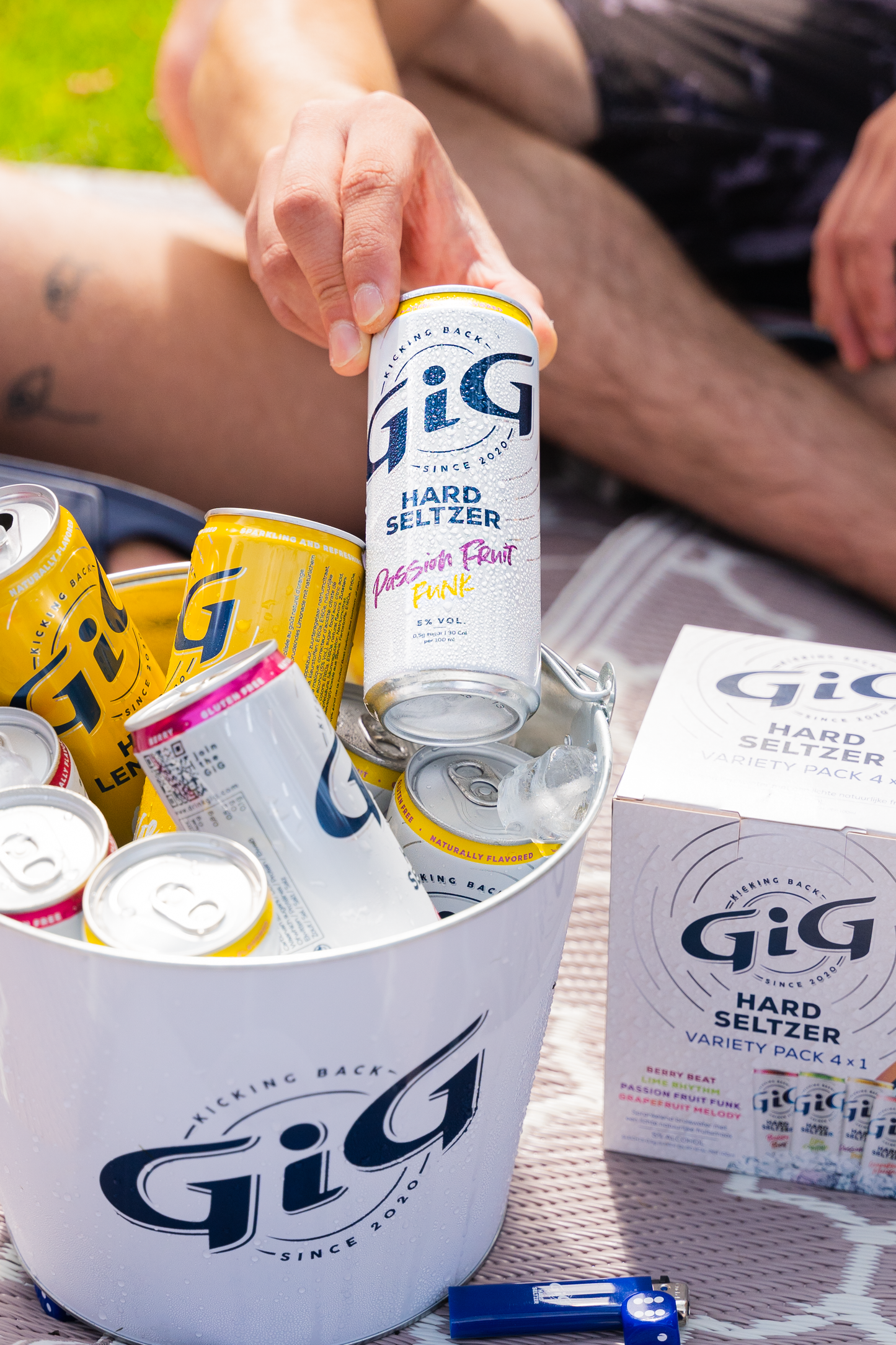 GiG HARD SELTZER PASSIONFRUIT FUNK 24-PACK