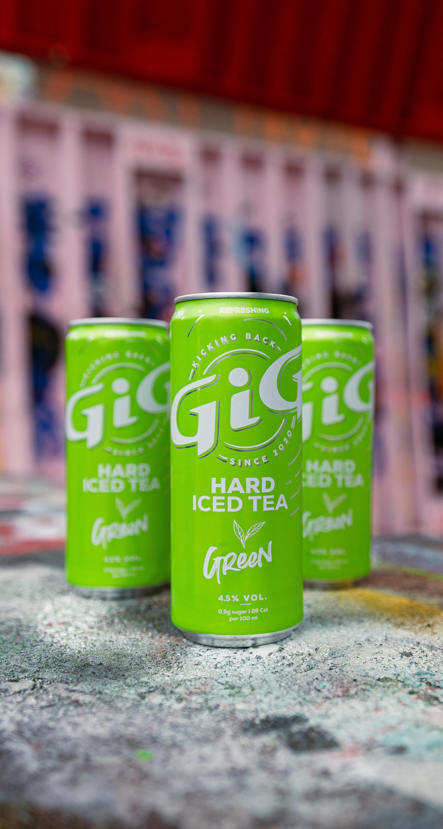 GiG HARD ICED TEA GREEN 24-PACK
