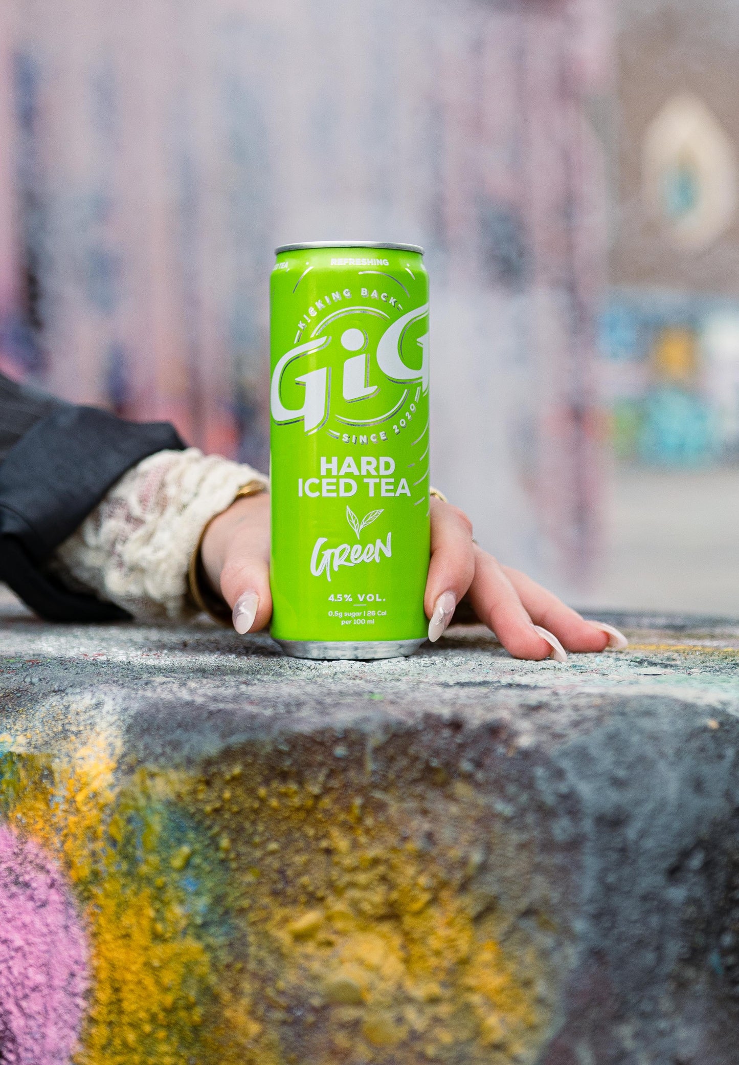 GiG HARD ICED TEA GREEN 24-PACK