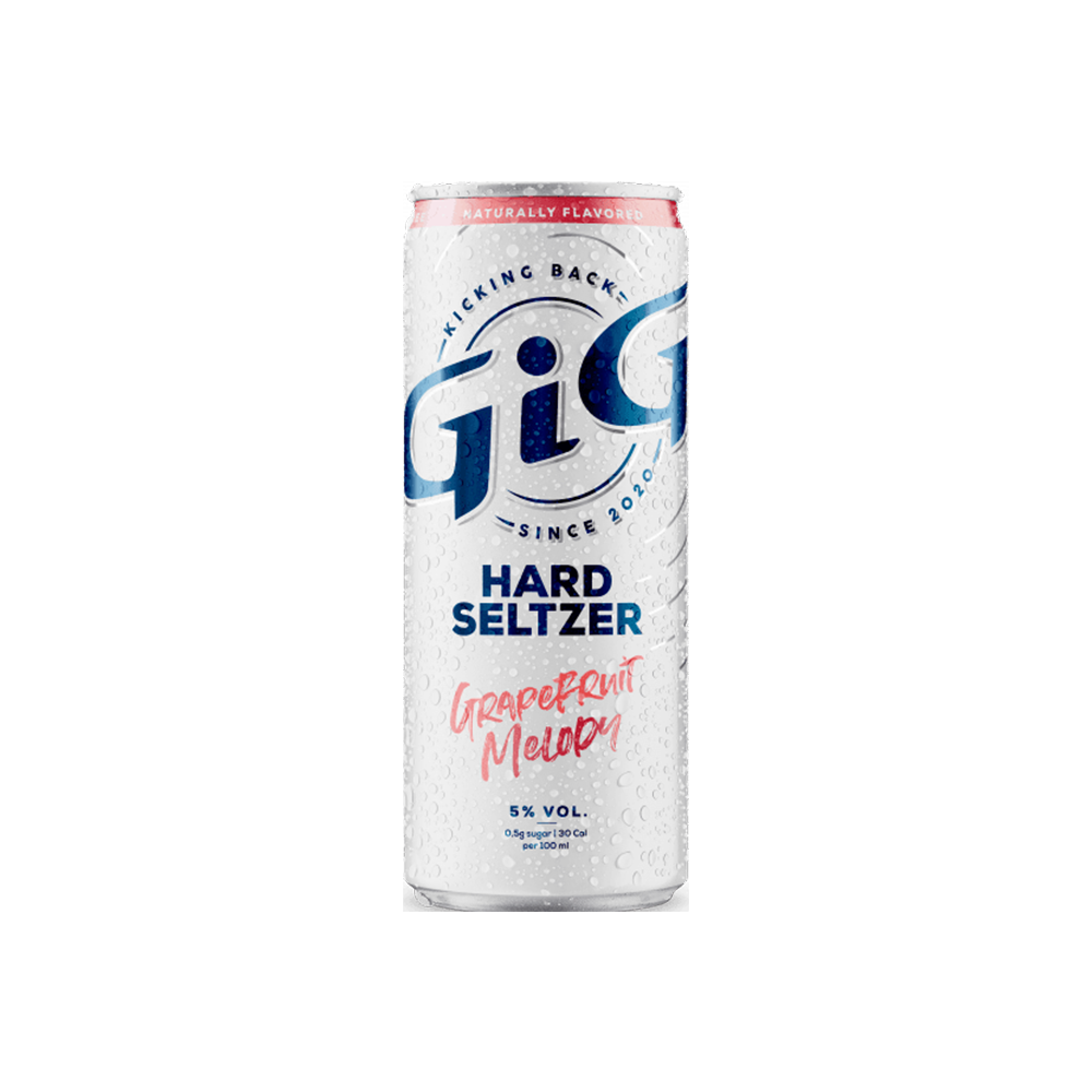 GiG HARD SELTZER GRAPEFRUIT MELODY 24-PACK
